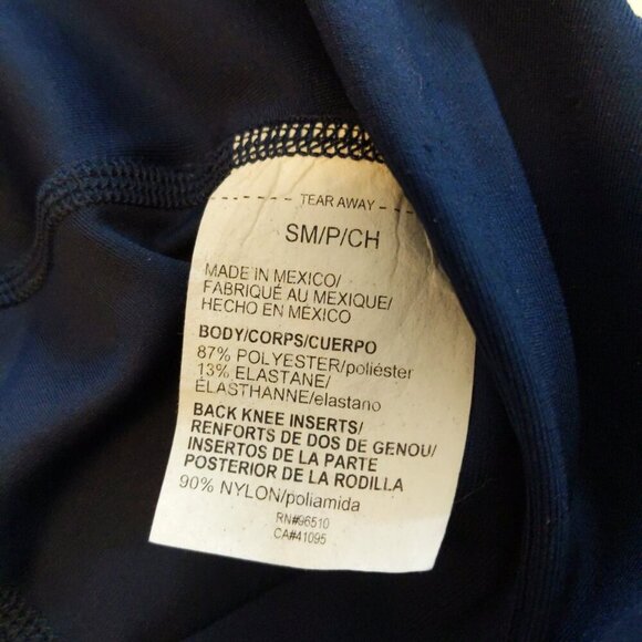 NWOT Under Armour Project Rock Navy Sports Bra and Legging Set Size Small - Picture 13 of 14